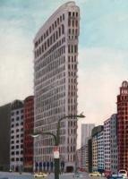 Flatiron Building - Oil On Linen Paintings - By Leslie Dannenberg, Realism Painting Artist