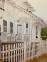 This Old House - Oil On Linen Paintings - By Leslie Dannenberg, Realism Painting Artist