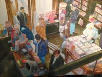 New York City Scenes - Sunlit Bookstore - Oil On Canvas